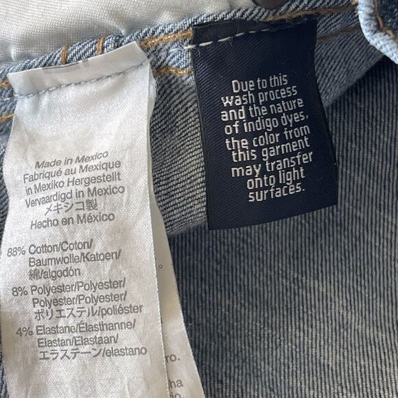 Madewell SZ 26 - 10" High-Rise Skinny Jeans Drop Step Hem Distressed Medium Wash - Picture 11 of 12